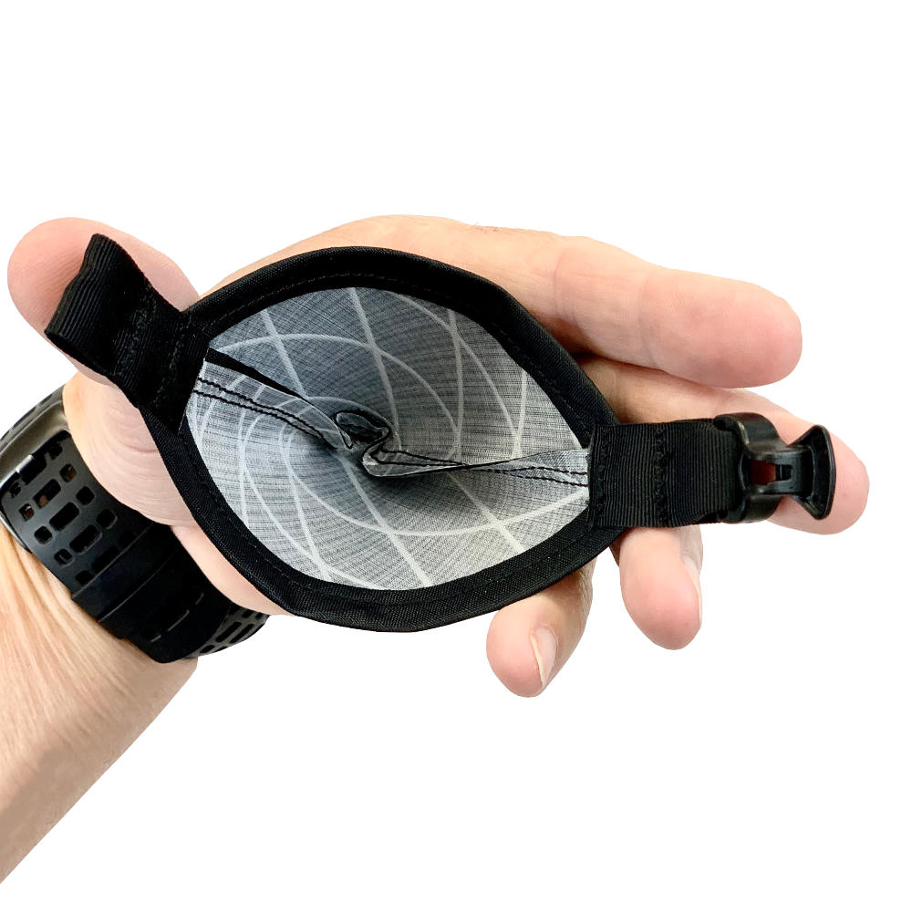 The inside of an MLD Tarp Pole Cup